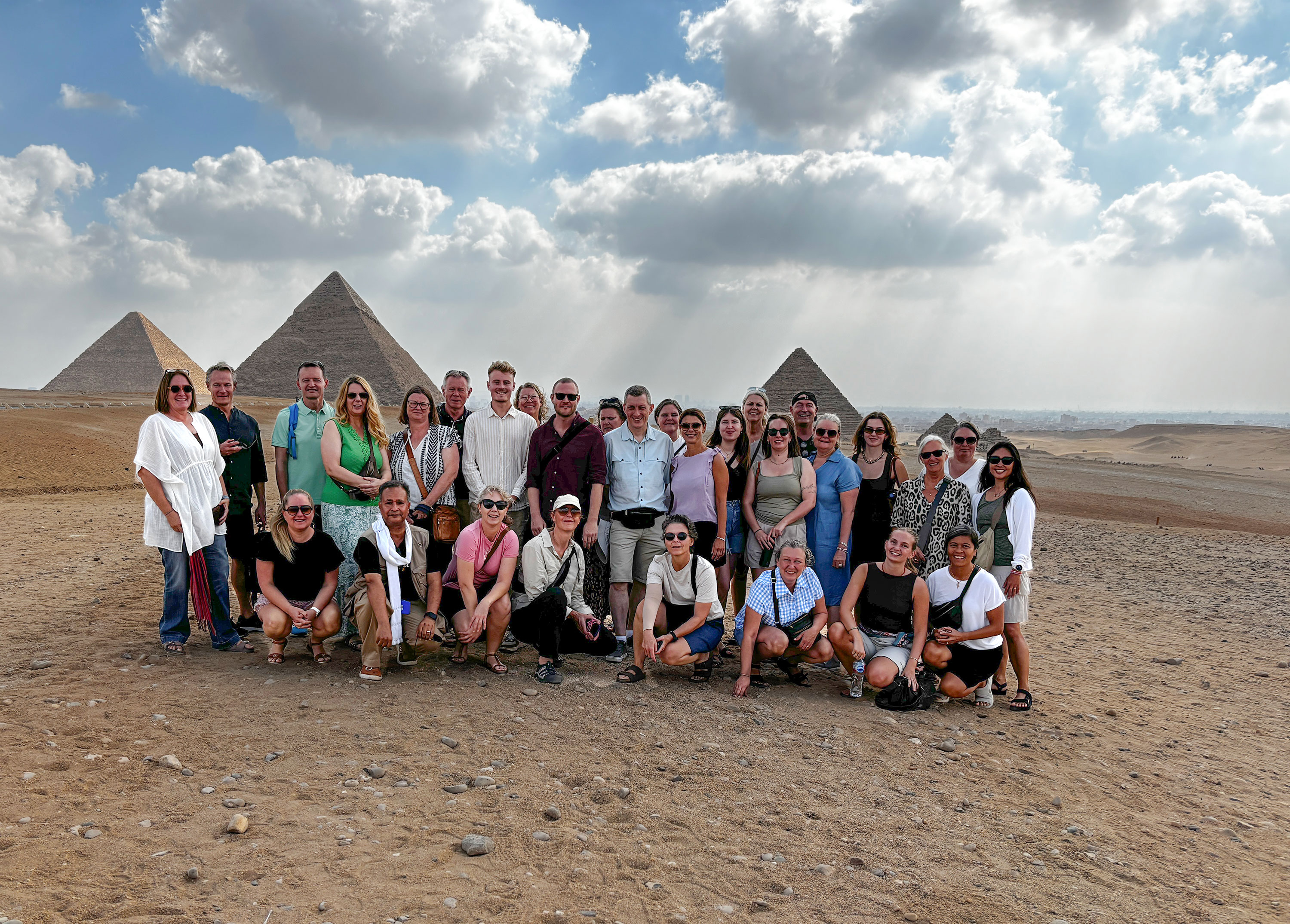 Gruppebillede Egypten 1