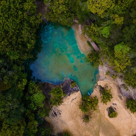 Emerald Lake Krabi Oppefra