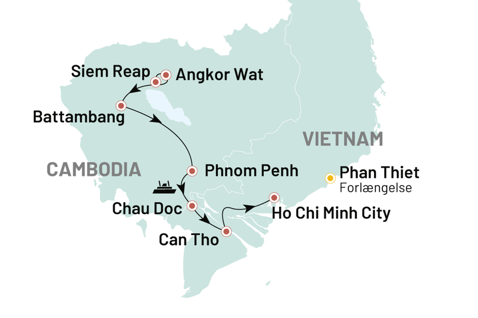 Indokina Fra Khmer Rouge Til Mekong