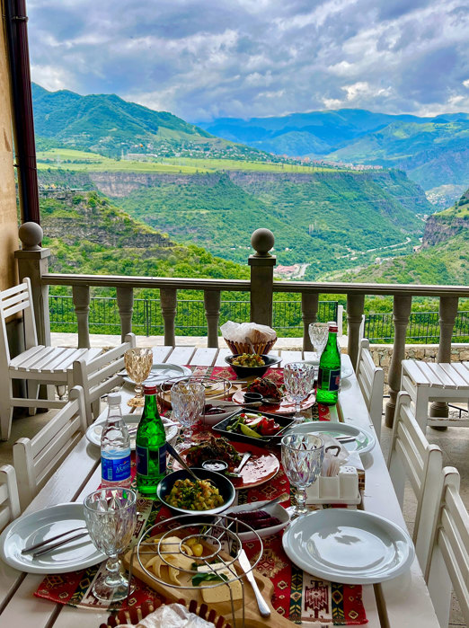 Armenien Haghpat Frokost (1)