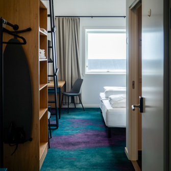 Entrance Hotel Room