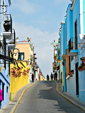 Vores sidste stop på rejsen er den mindre by Puebla lidt syd for hovedstaden.