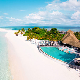 Kuredu Pool Aerial
