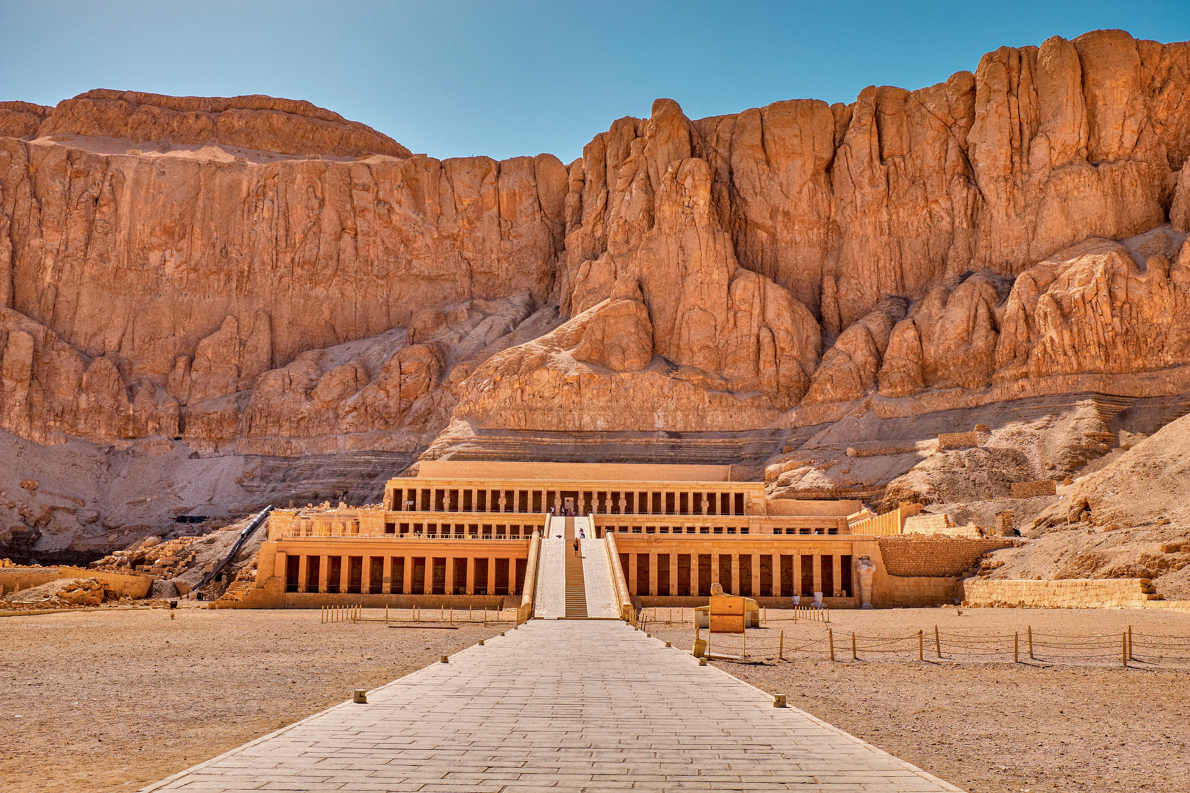 Egypten Luxor Hatshepsut Ruiner As 317816554 Cc