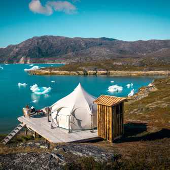 Relaxing By A Guest Tent 2