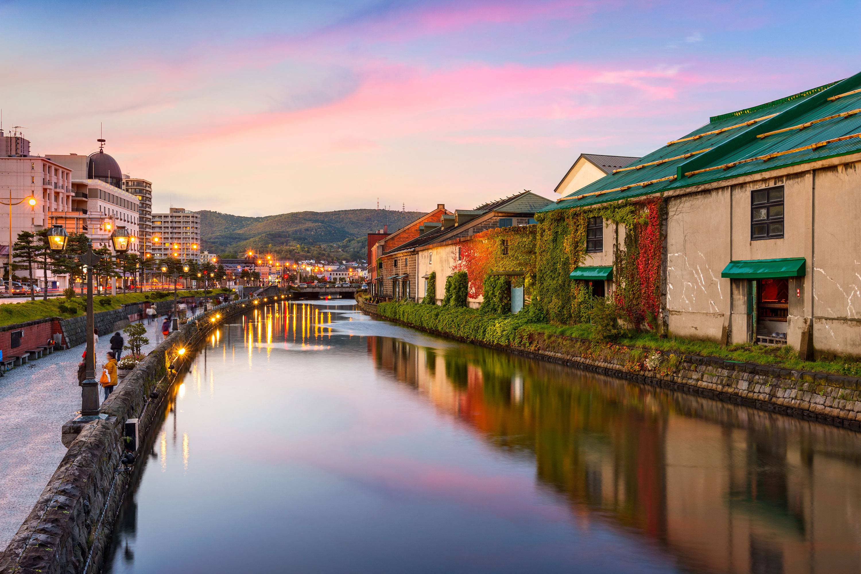 Otaru Kanal Skumring 471320777