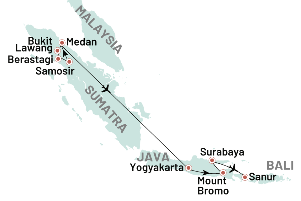 Sumatra Java Bali Mageloese