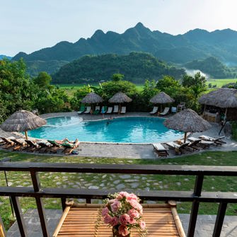 Pool And Landscape