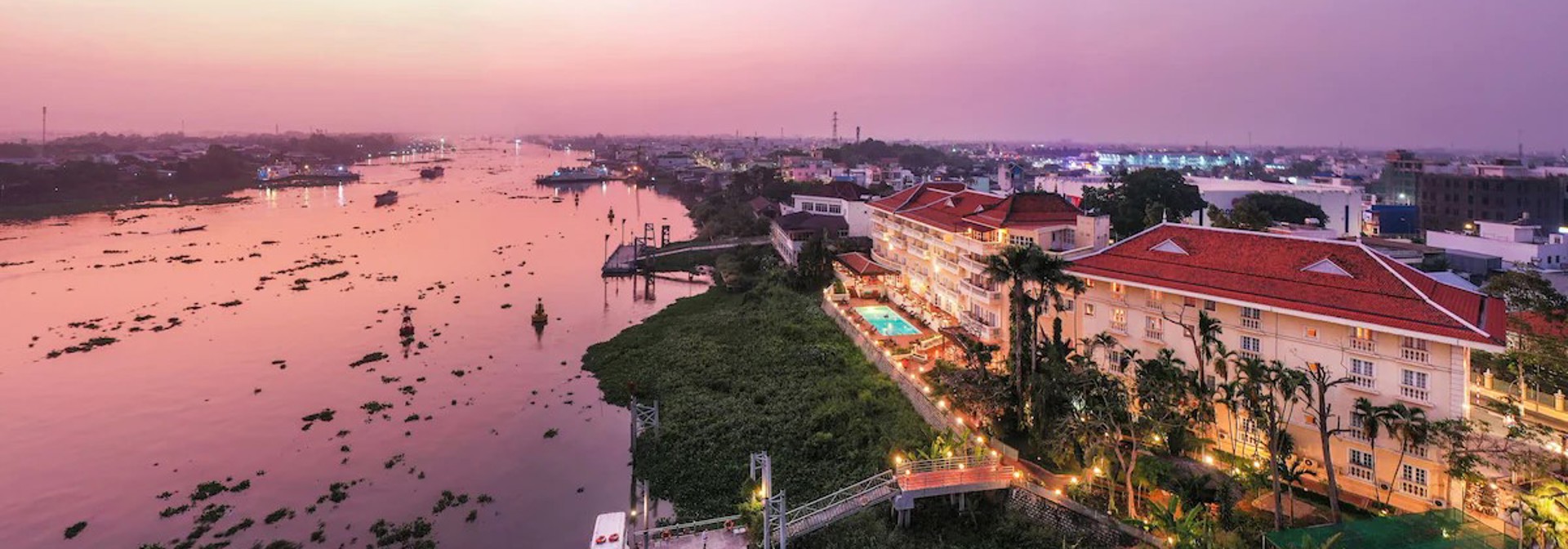 Victoria Chau Doc Hotel Exterior