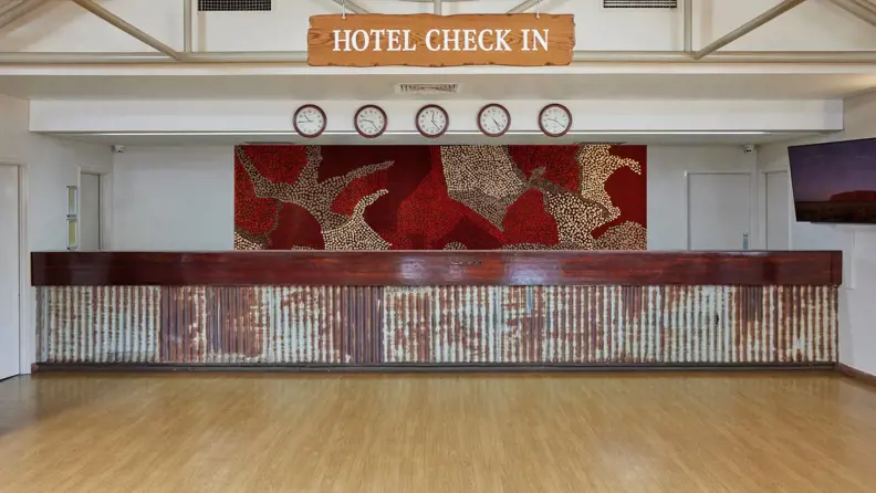 Outback Hotel Reception