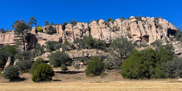 I Creel, indgangen til Kobberkløften, skal vi på sightseeing i et opland med fantastiske klippeformationer