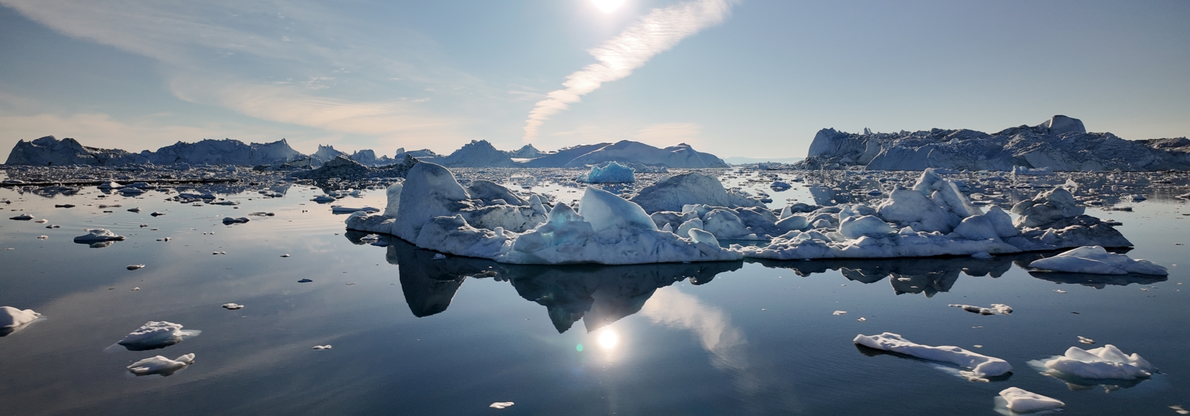 Studietur 2024 - Isfjorden - Isbjerge - Midnatssol