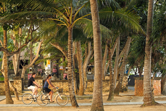 Strandpromenaden i Sanur