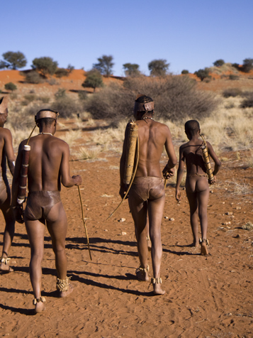 Busk-folket i Kalahari 
