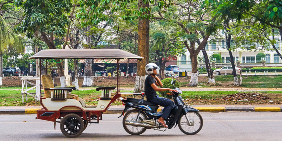 cambodia - siem reap tuktuk