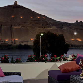 Egypten Aswan Movenpick Elephantine Resort Bar