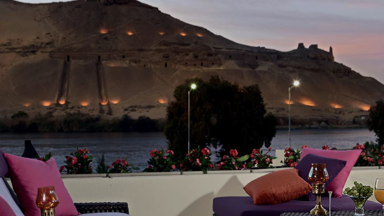 Egypten Aswan Movenpick Elephantine Resort Bar