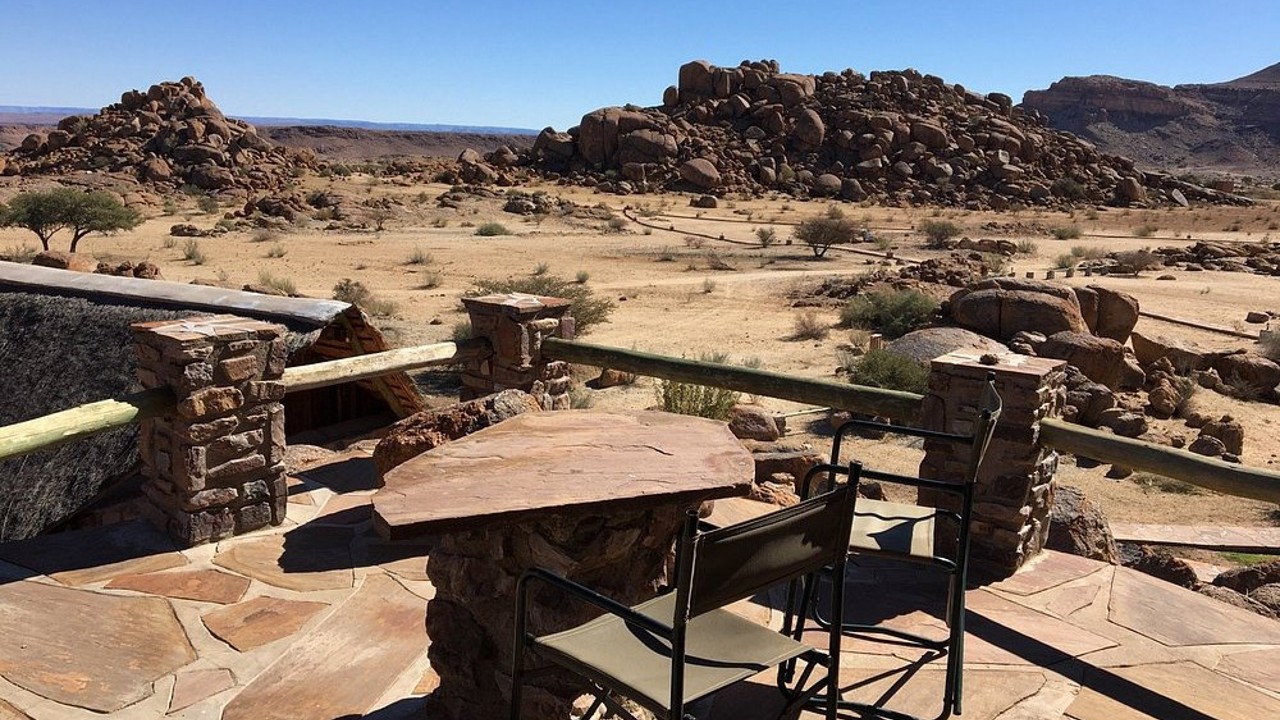 Canyon Lodge Terrasse