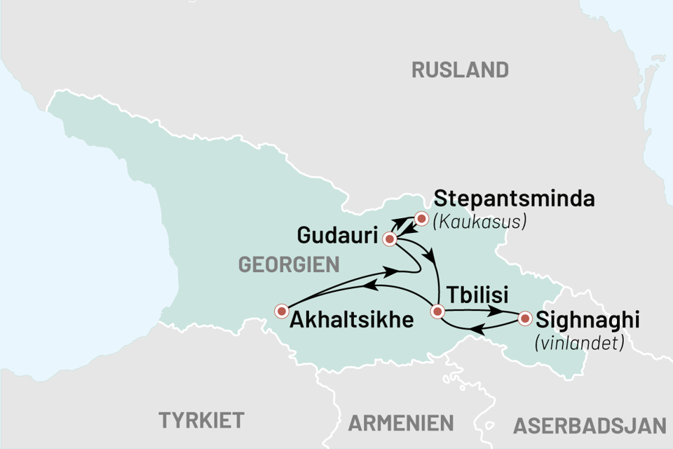 Georgien Gudeskoenne Georgien 2026