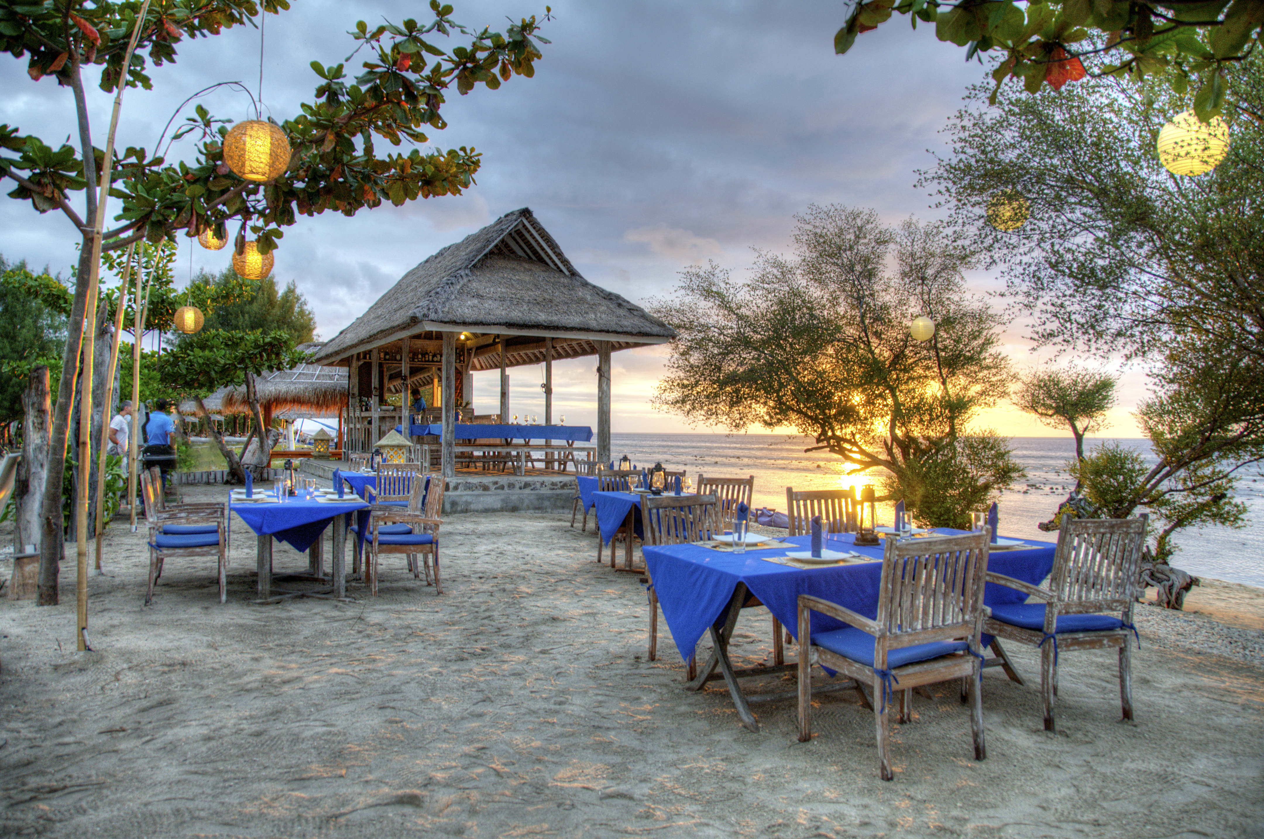 bali - gili-øerne - gilli eco villas_restaurant
