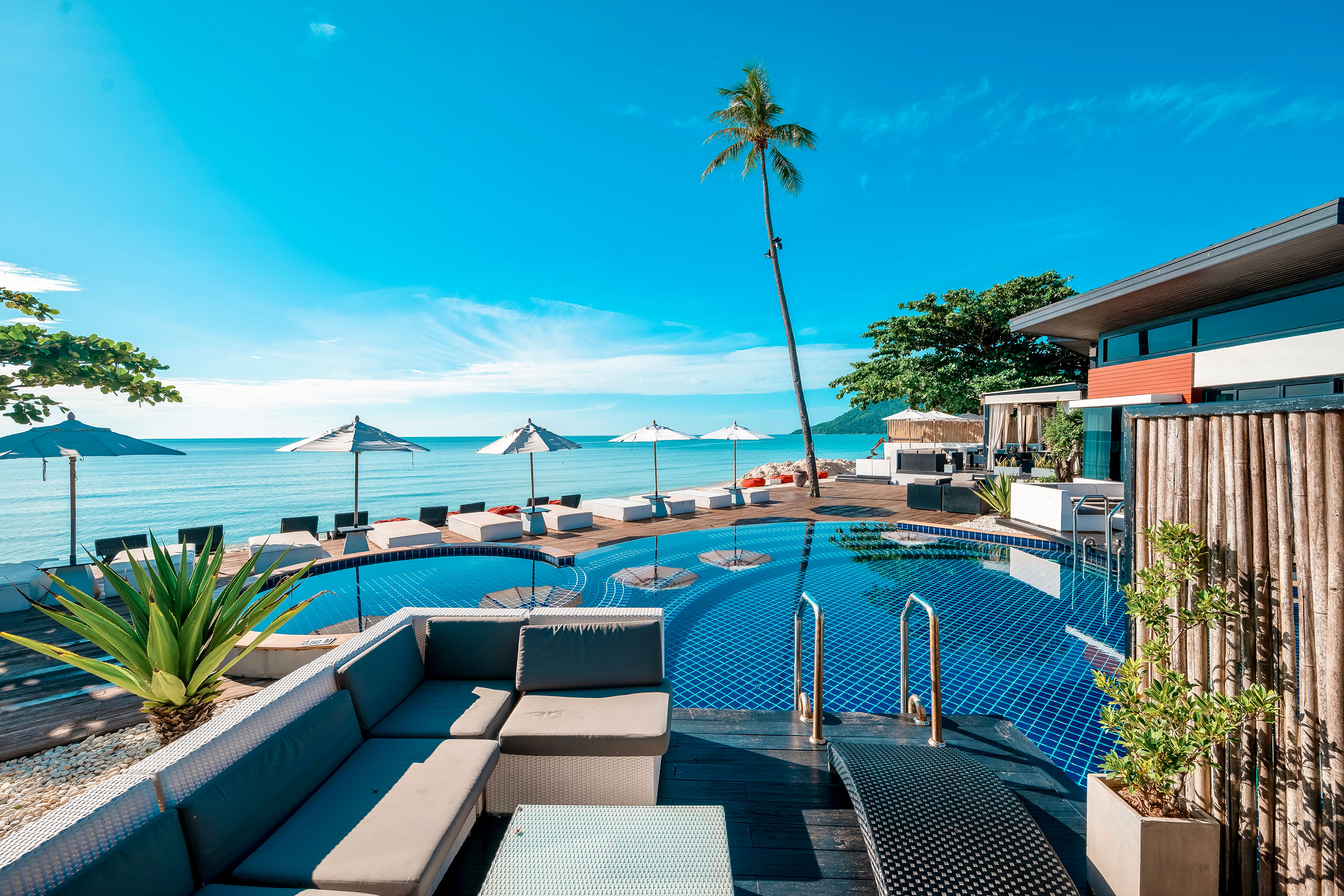 Poolside Villa Terrace