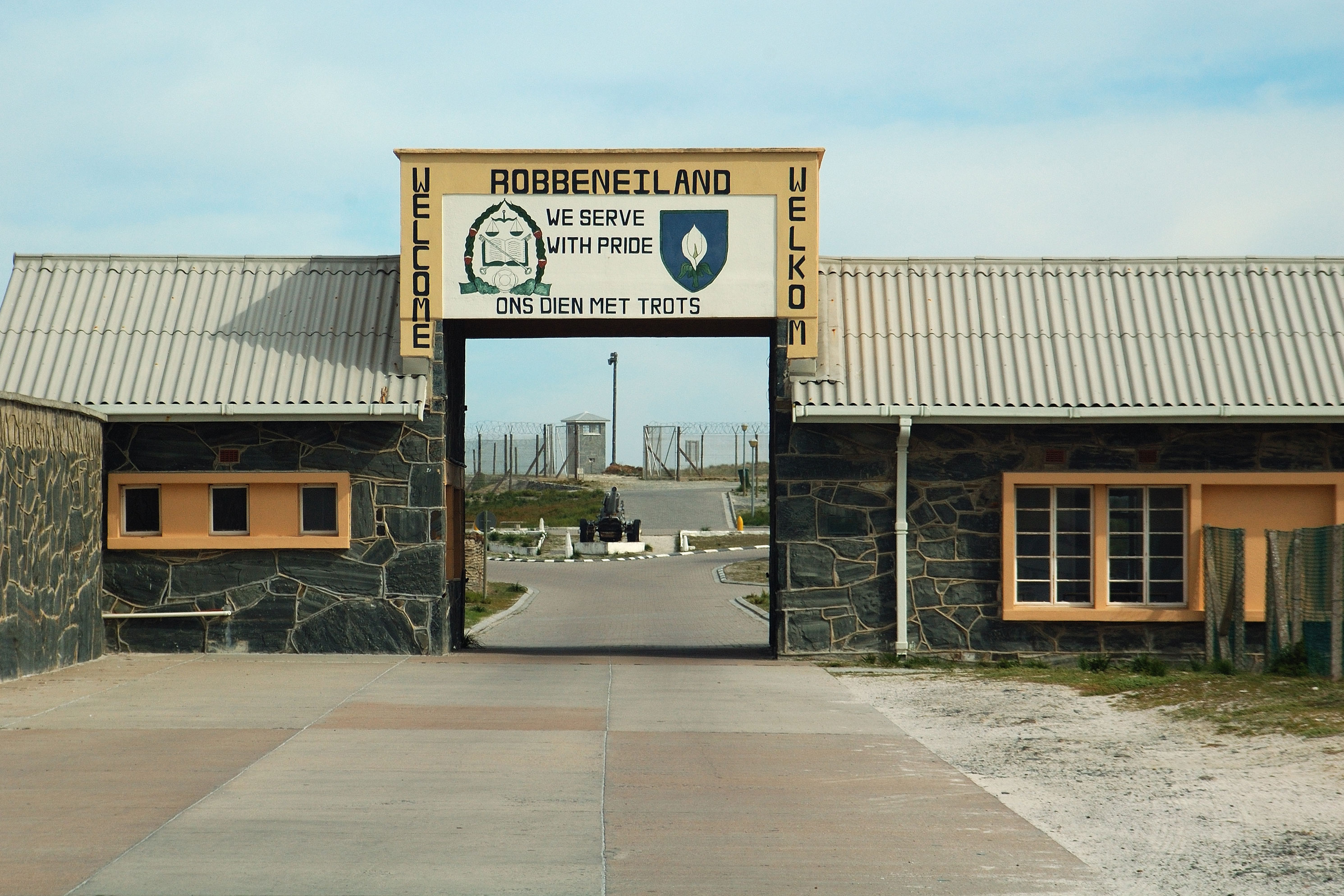 Robben Island Indgang