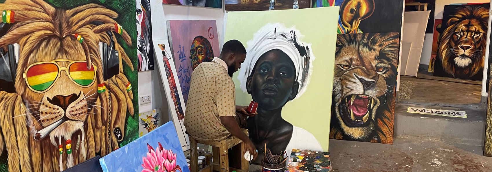 Malerier Butik Stone Town