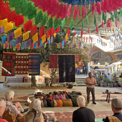 Mexico Teotitlan Del Valle Taeppevaever Kunst 02 Pernille