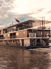 Ecuador Amazonas Flodkrydstogt Manatee Skib02