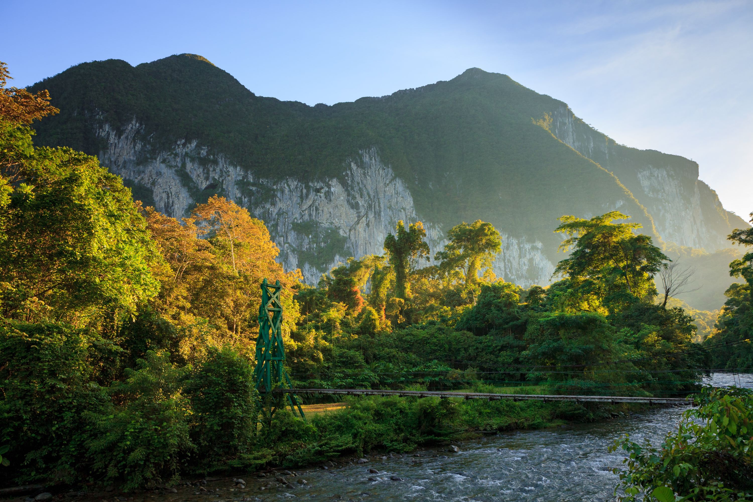 Mulu National Park Regnskov Morgen 1441120748