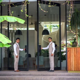 Indgang Viroth´S Hotel