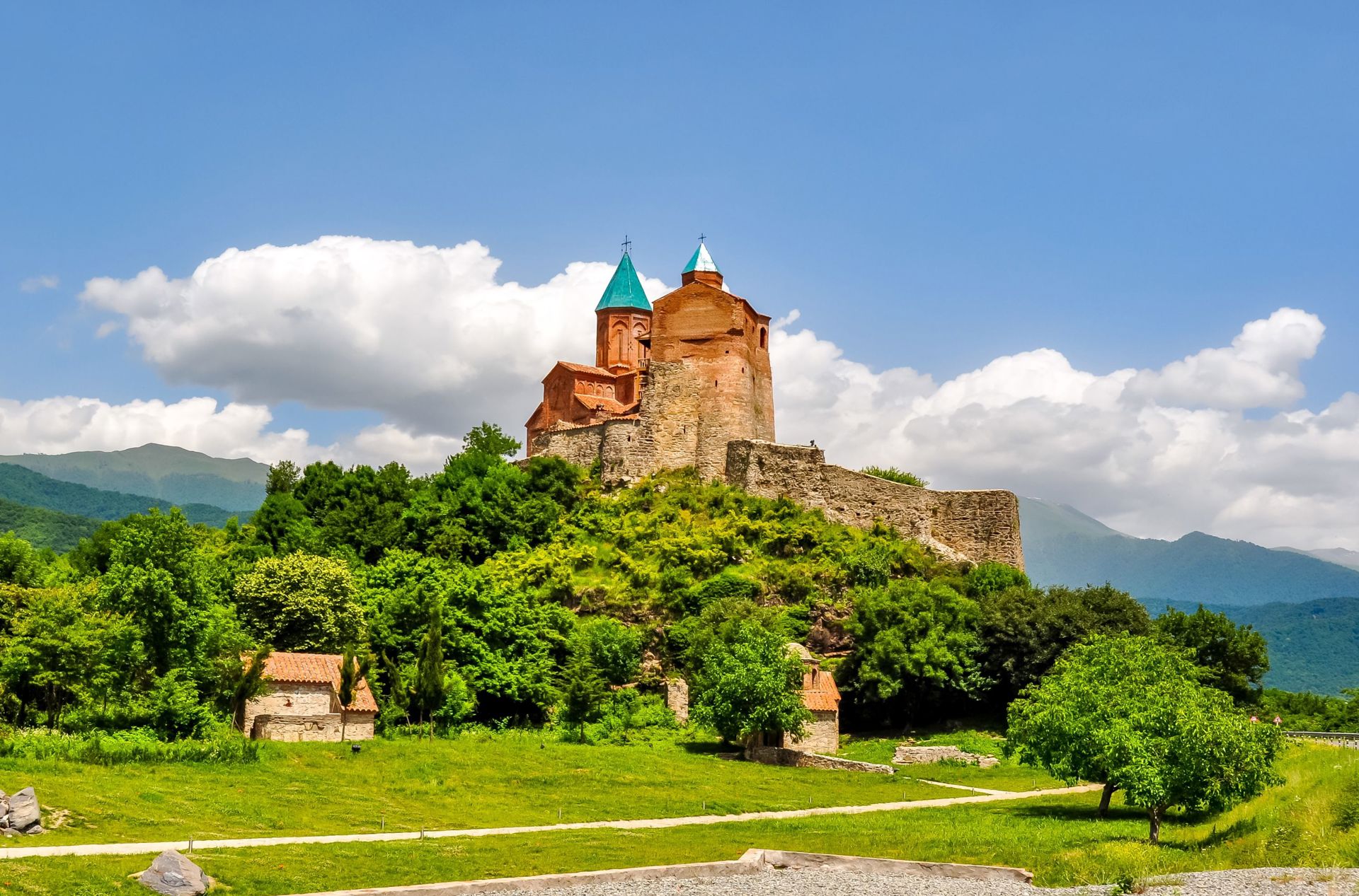 Georgia Kakheti Gremi 16 Th Century Orthodox Church