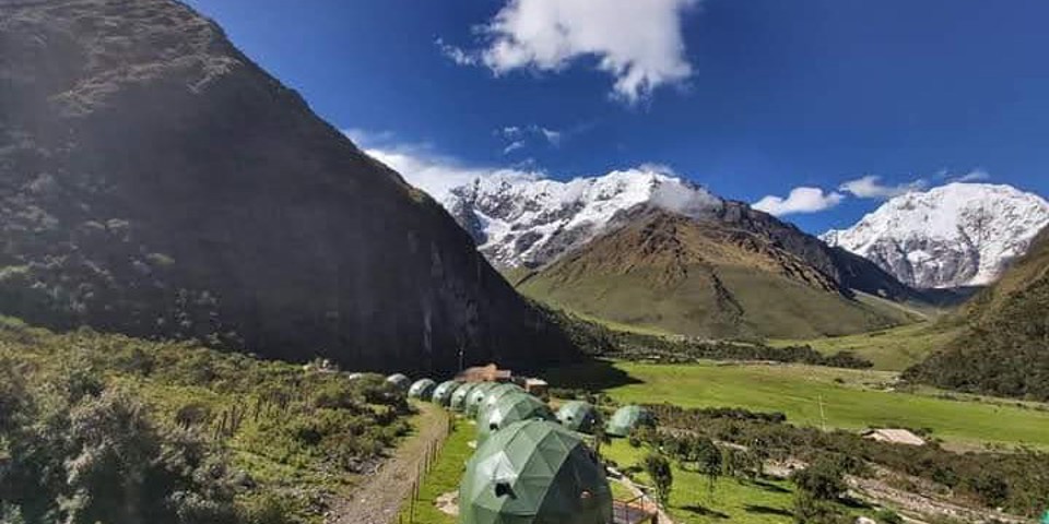 Peru Salkantay Dome Camp Panoramic
