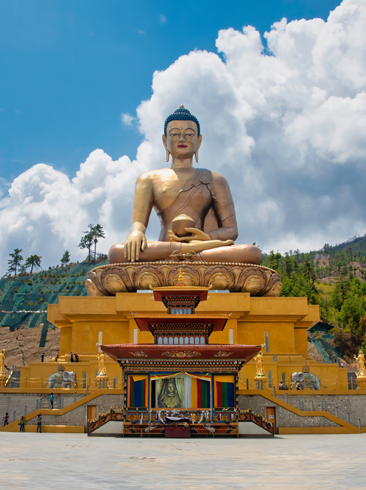 Bhutan Buddha Dordenma Adobestock 354207238
