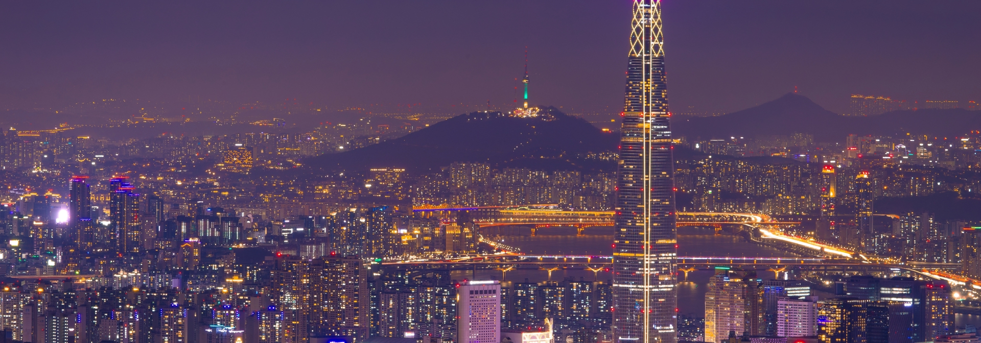 Seoul City Skyline