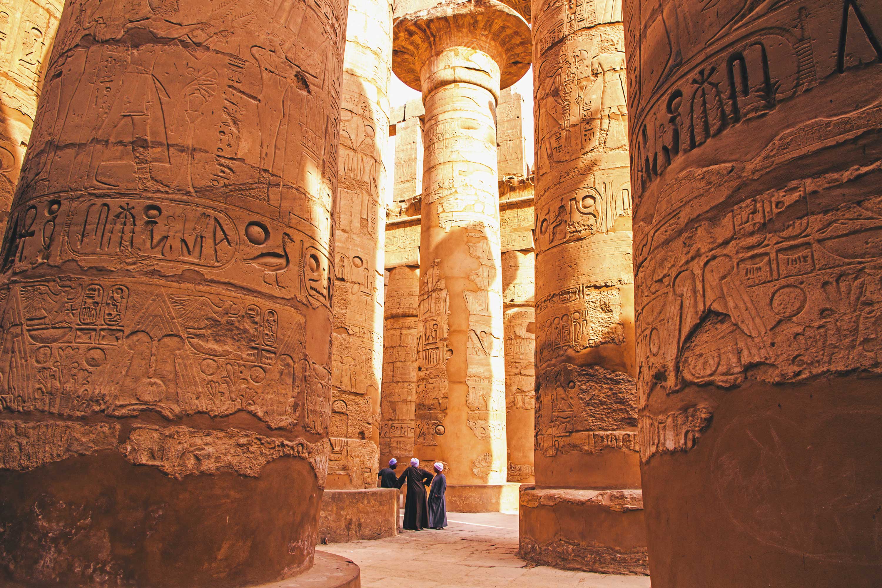 Egypten Karnak Tempel Cc