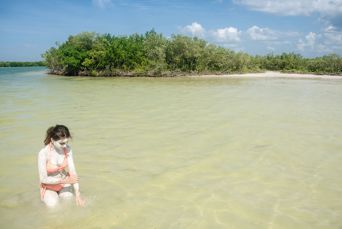 Merida Rio Lagartos Kvinde Med Hvidt Ler 1123629332