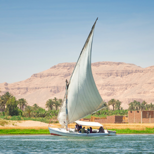 egypten - Luxor_felucca_01