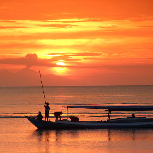 Fra Bali fortsætter I til øen Flores...