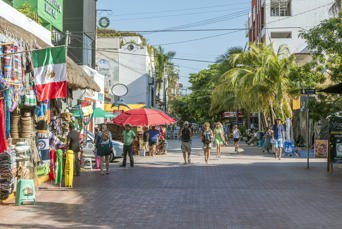 mexico - Mexico_Playa del Carmen_gågade_01