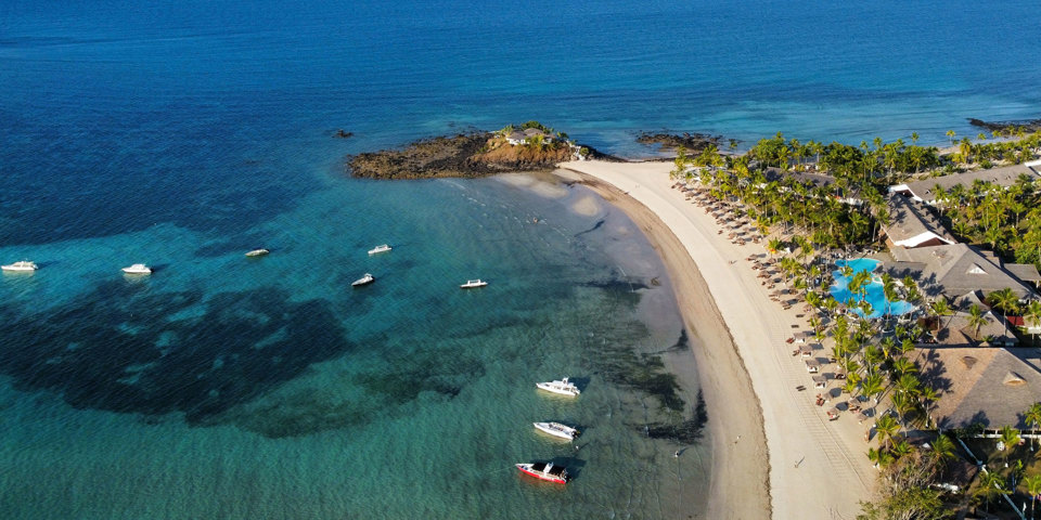 Nosy Be Andilana Stranden Luftpix