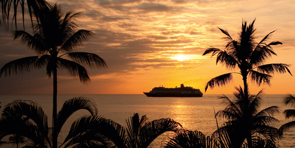 royal caribbean_skib_udvendigt_solnedgang_01