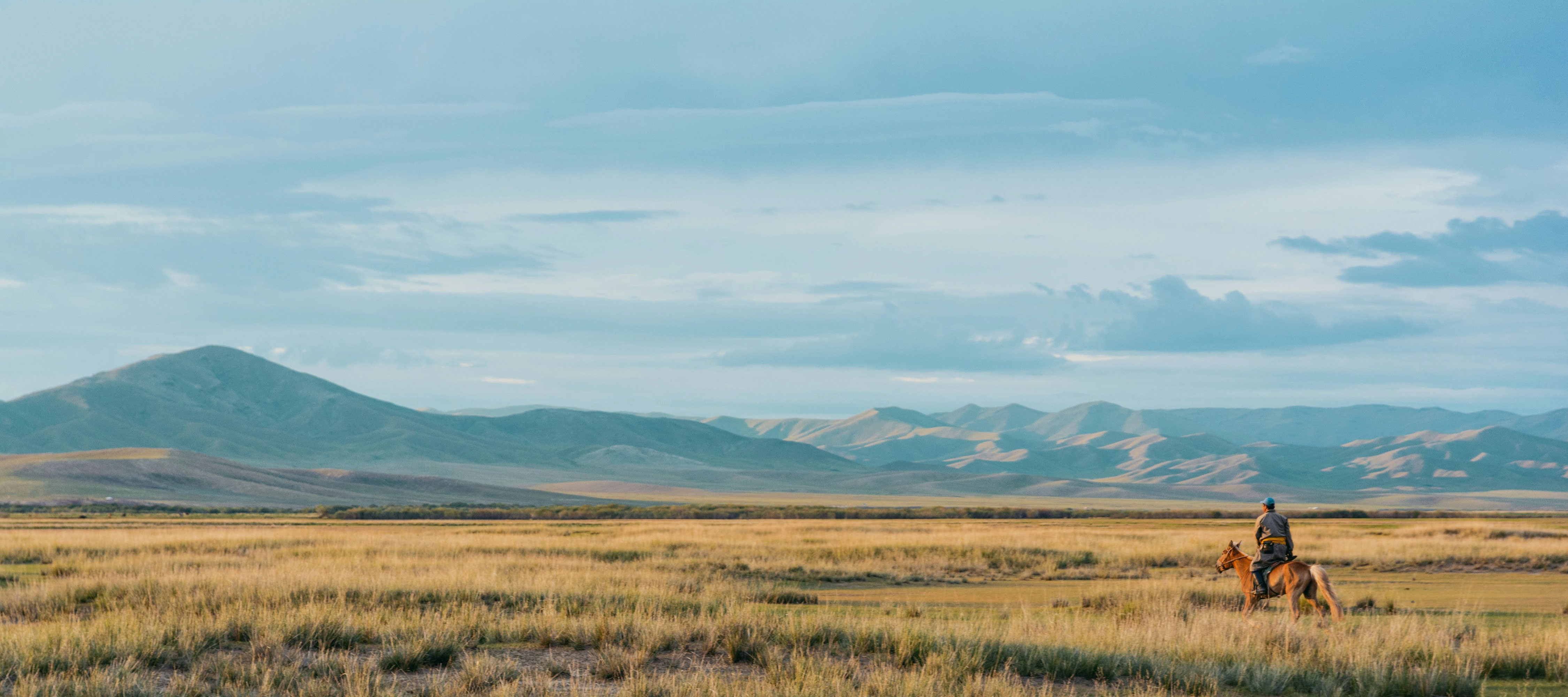 Mongoliet Steppe Rytter Hero