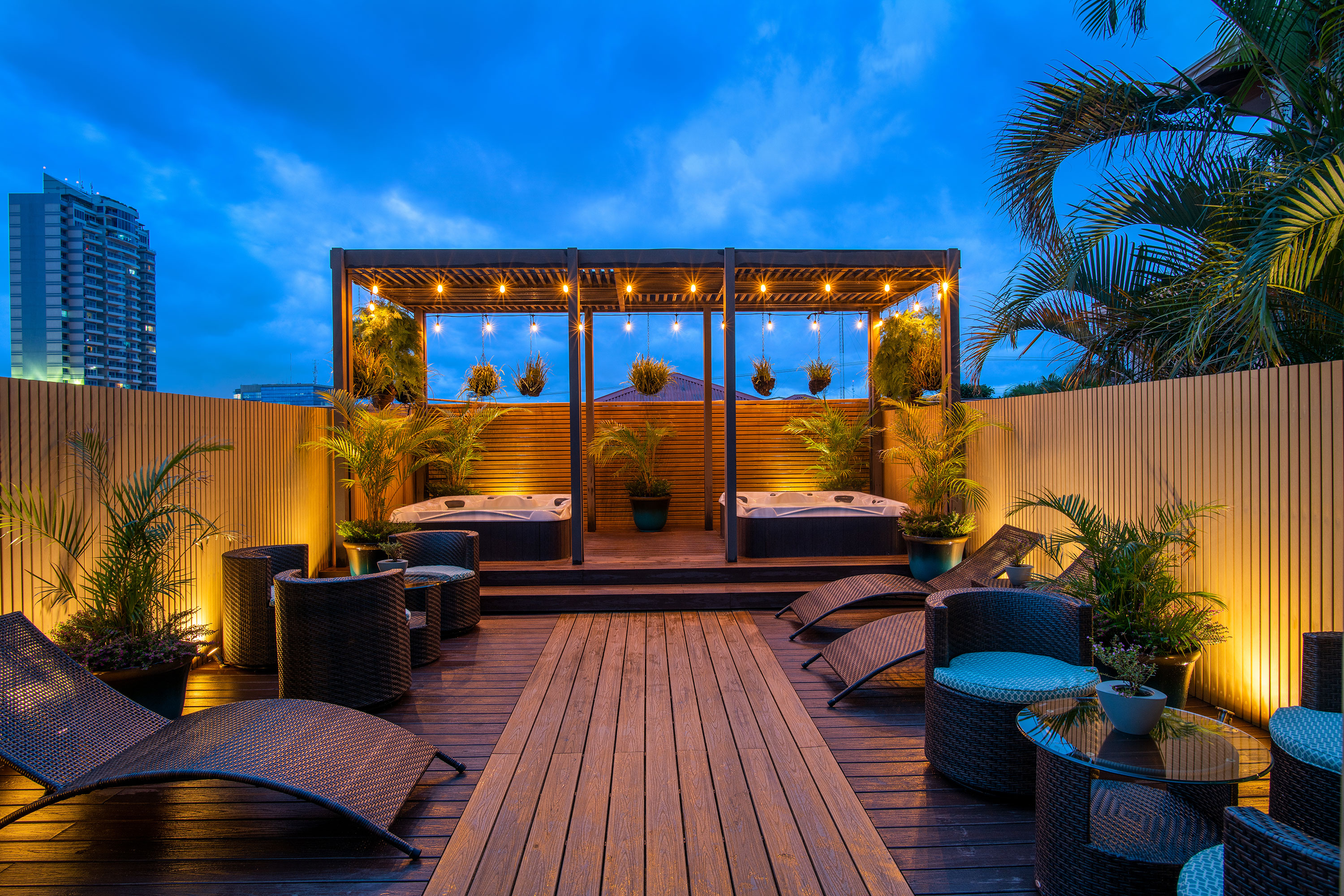 Terraza Jacuzzis