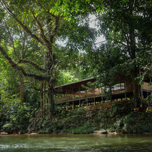 Nanga Sumpa Lodge Flod