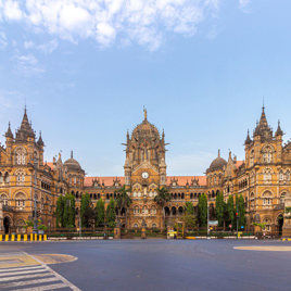 Mumbai Togstation Victoria Terminus Shutterstock 2410346727