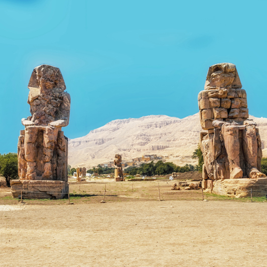 egypten - Luxor_memnon kolosserne_01