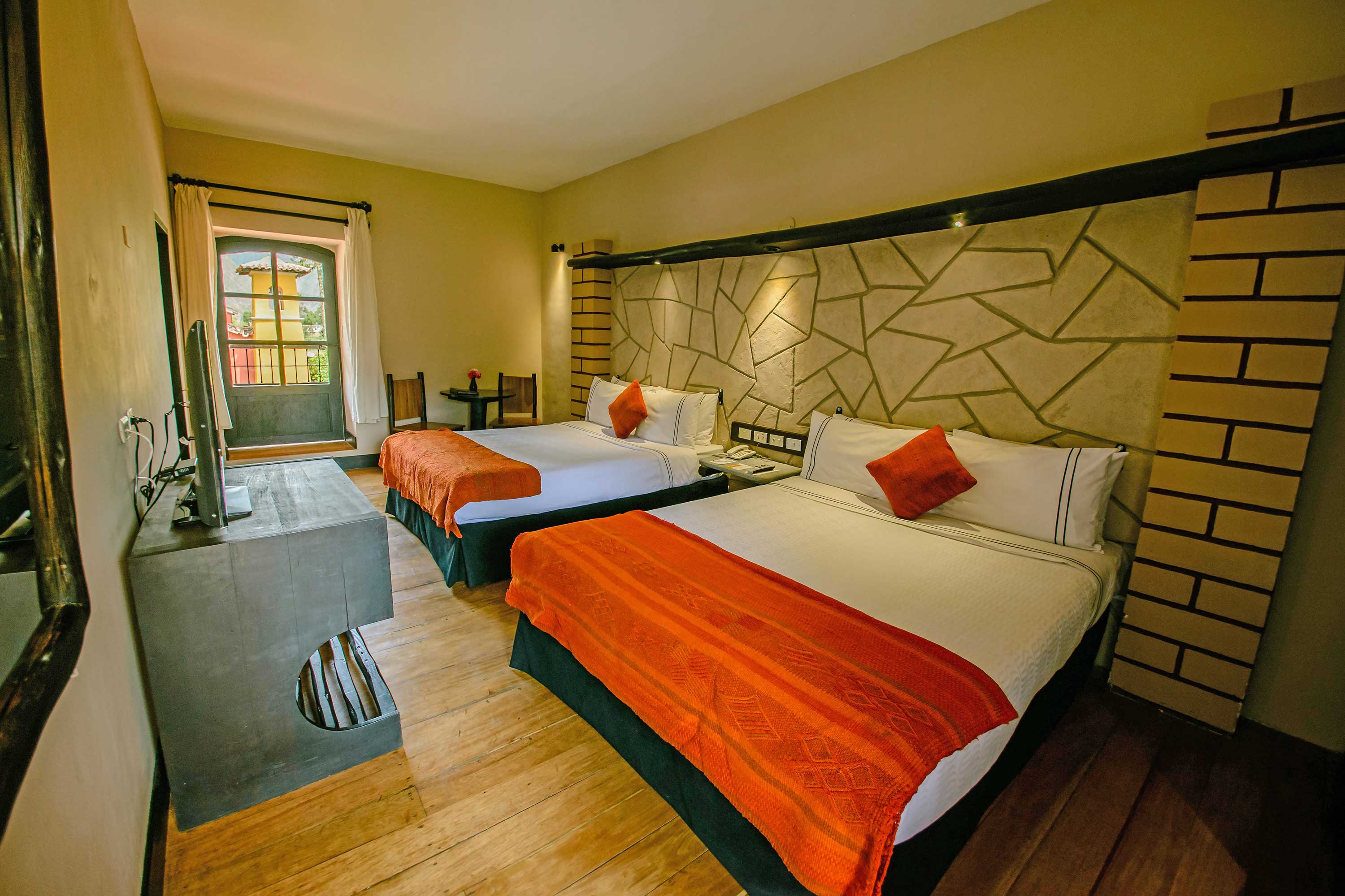 2 Double Bed Værelse