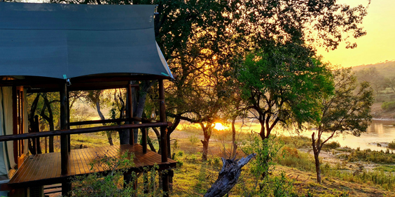 Nyati Safari Lodge Rhino Telt 04