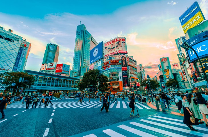 Tokyo Shibuya Un